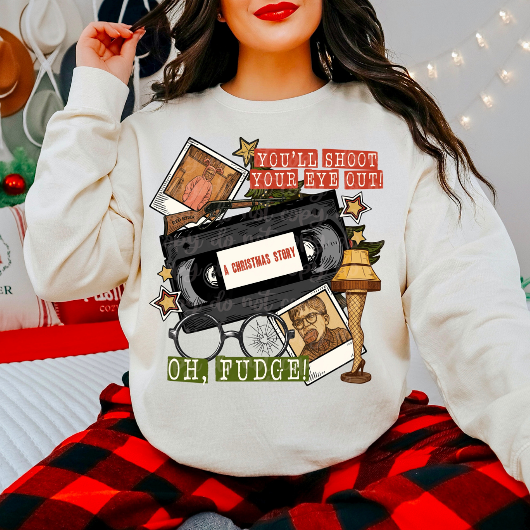 CHRISTMAS MOVIE - DTF TRANSFER