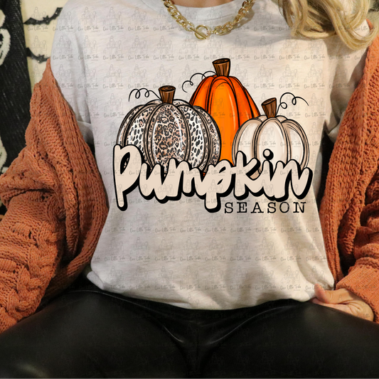 PUMPKIN SEASON PUMPKINS - DTF TRANSFER
