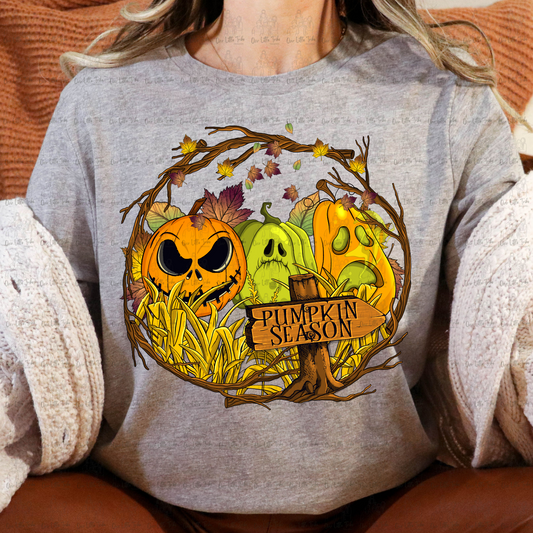 JACK PUMPKIN SEASON - DTF TRANSFER