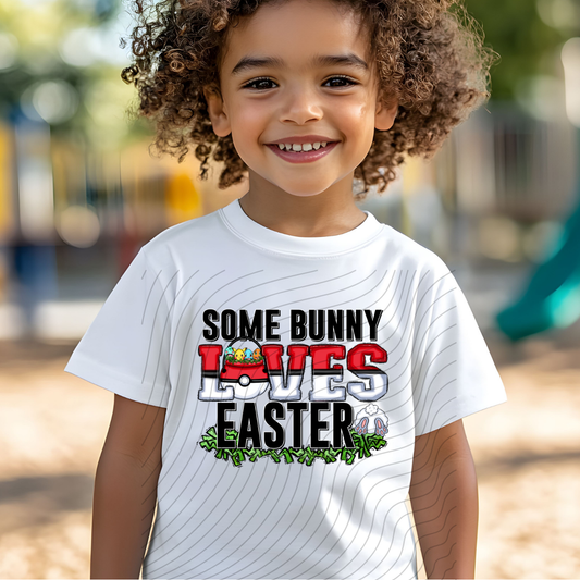 SOME BUNNY LOVES EASTER - DTF TRANSFER