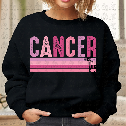 CANCER SUPPORT - NO EXTRA GRUNGE - DTF TRANSFER