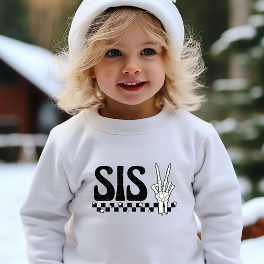 SIS SKELETON PEACE - DTF TRANSFER