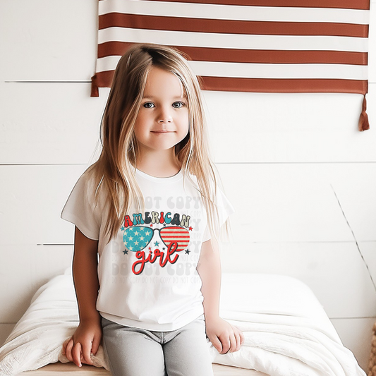 AMERICAN GIRL SUNGLASSES - DTF TRANSFER