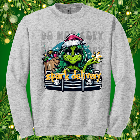 GREEN GUY SPARK - DTF TRANSFER