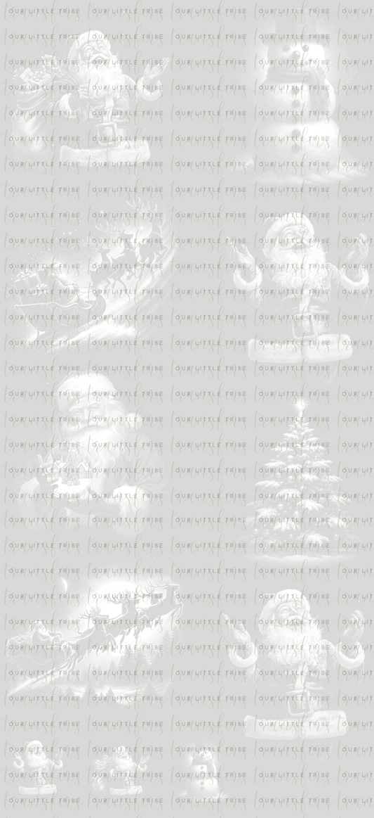 HALFTONE CHRISTMAS PREMADE - GANG SHEET 22x48