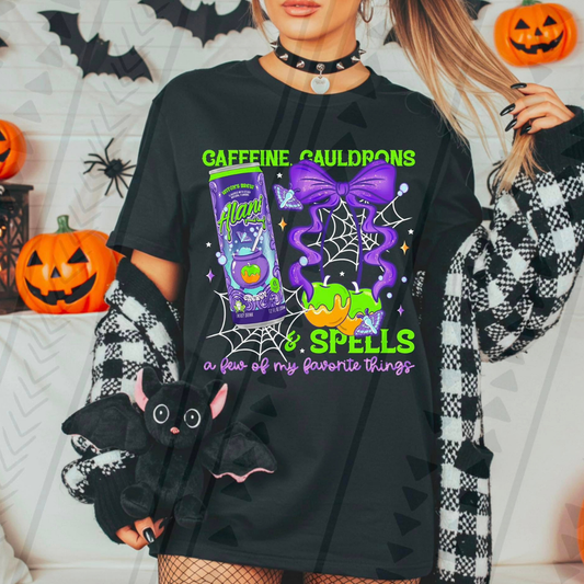 CAFFEINE, CAULDRONS & SPELLS - DTF TRANSFER