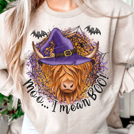 MOO BOO DISTRESS - DTF TRANSFER