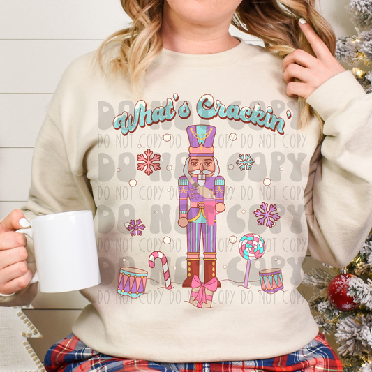 WHATS CRACKIN NUTCRACKER - DTF TRANSFER