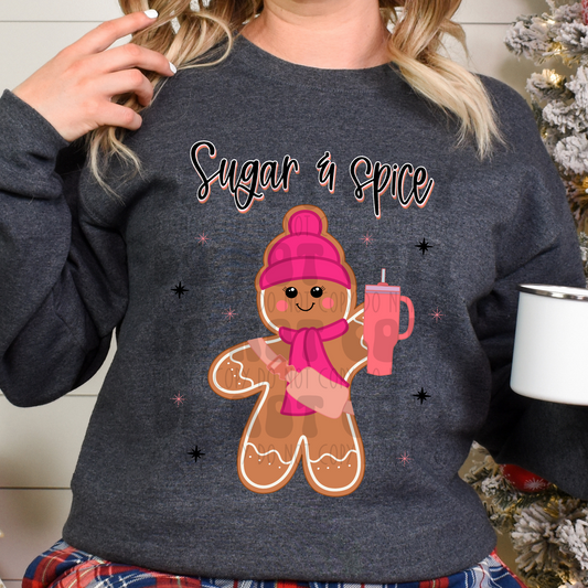 SUGAR & SPICE GINGERBREAD - DTF TRANSFER
