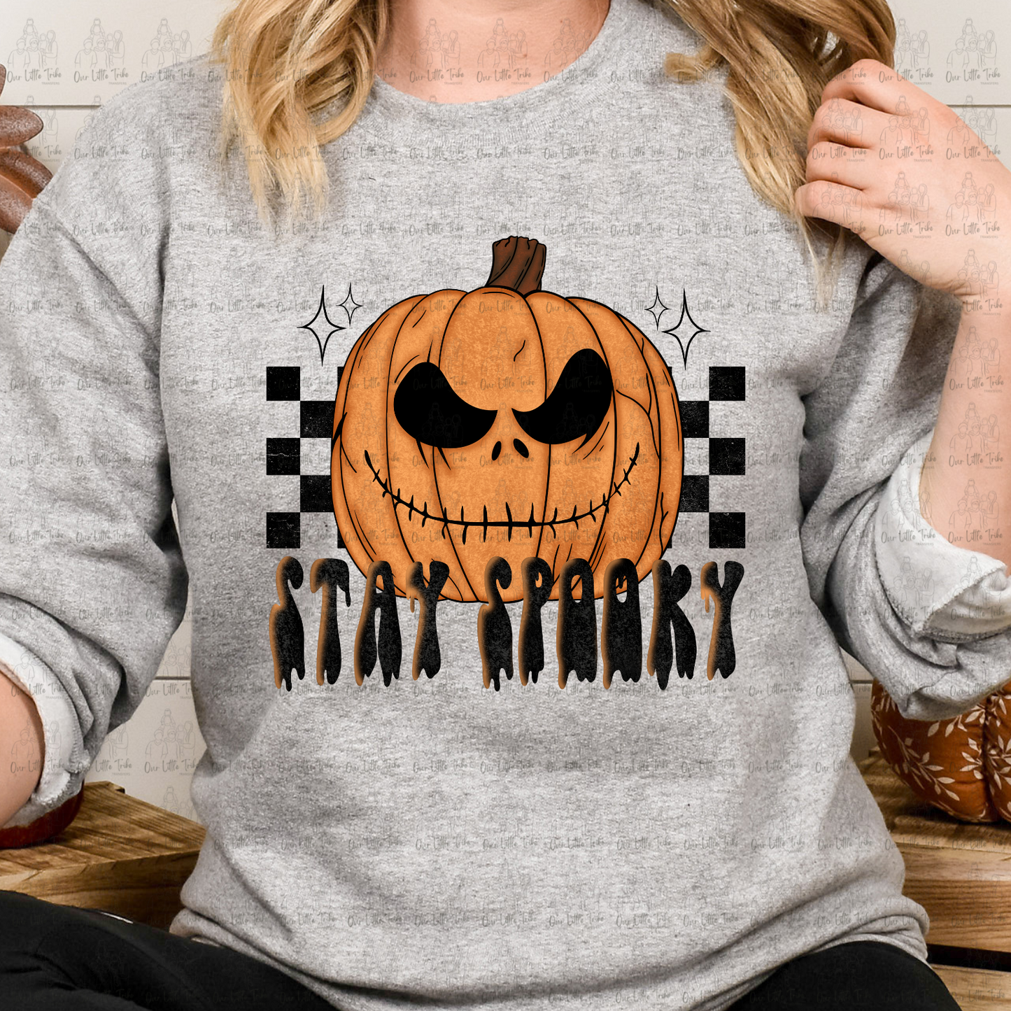 STAY SPOOKY JACK-O-LANTERN  - DTF TRANSFER