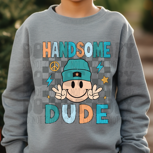 HANDSOME DUDE - DTF TRANSFER