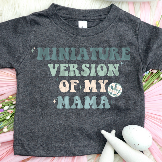 MINIATURE VERSION OF MY MAMA BLUES - DTF TRANSFER