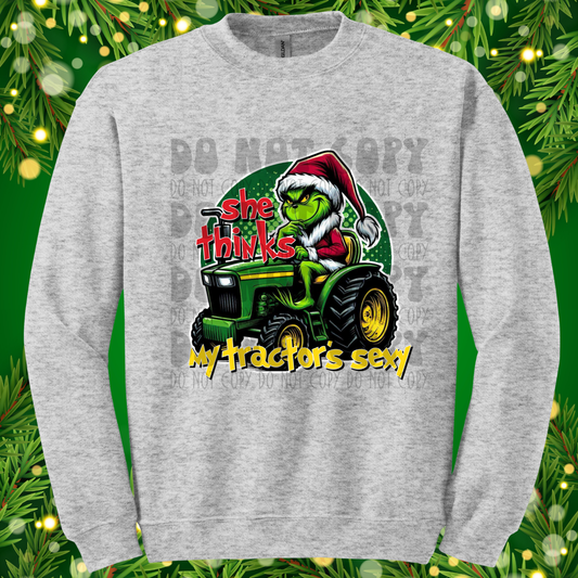 GREEN GUY TRACTOR - DTF TRANSFER