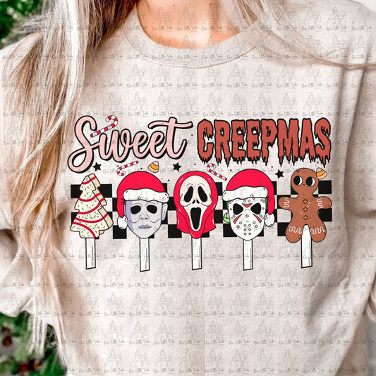 SWEET CREEPMAS - NO DISTRESS - DTF TRANSFER