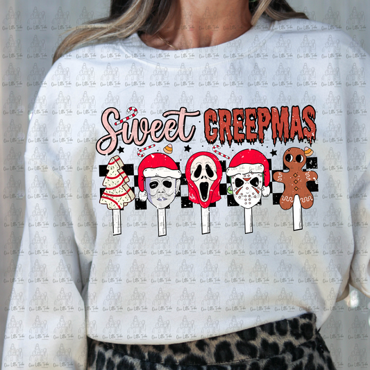 SWEET CREEPMAS - DISTRESS - DTF TRANSFER