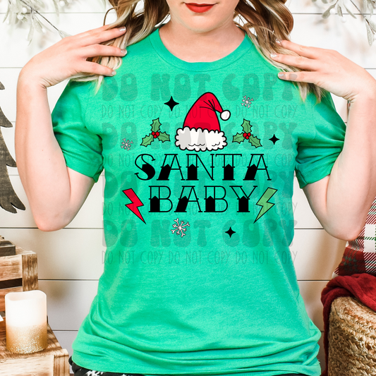 SANTA BABY - DTF TRANSFER