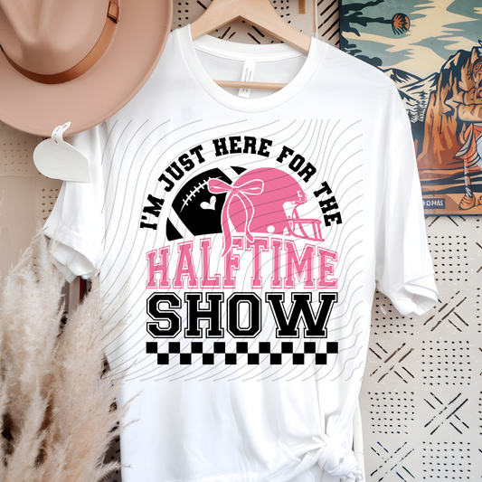 FOOTBALL SHOW BLK/PINK - DTF TRANSFER