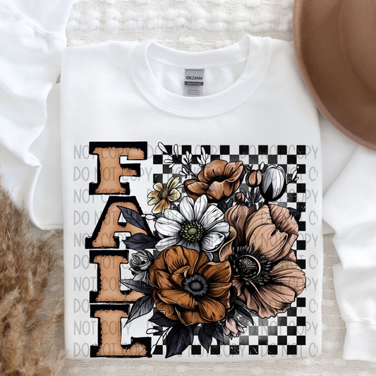 FALL FLORAL - DTF TRANSFER