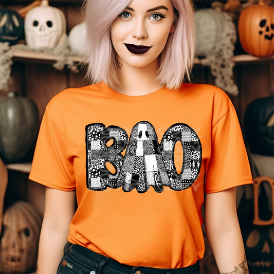 BOO PATTERN - DTF TRANSFER