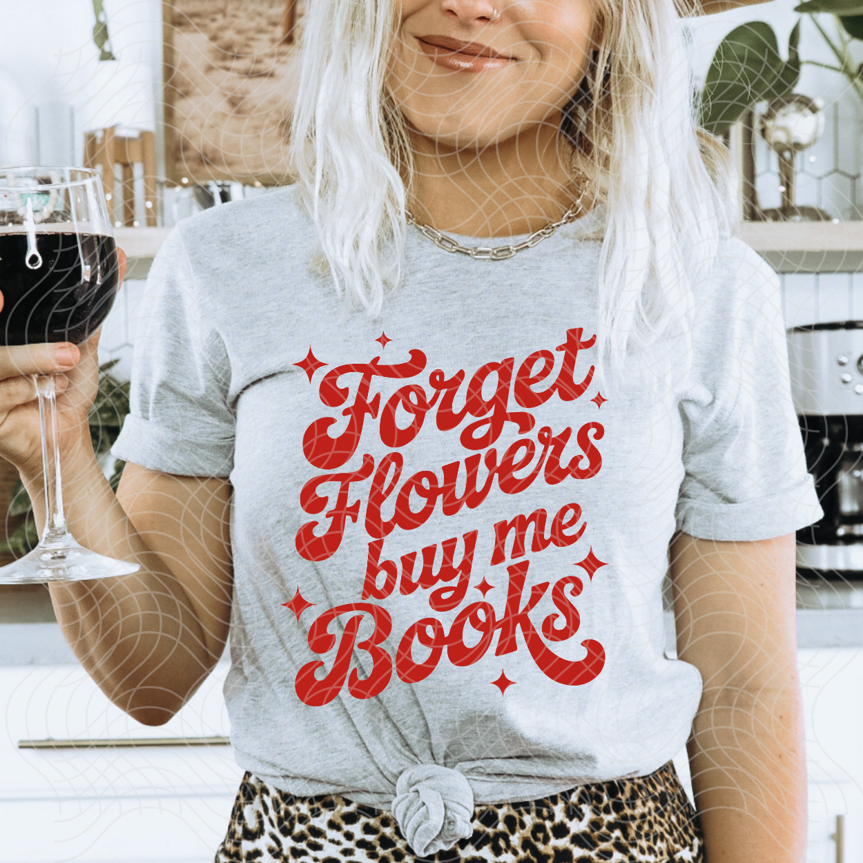 FORGET FLOWERS - DTF TRANSFER
