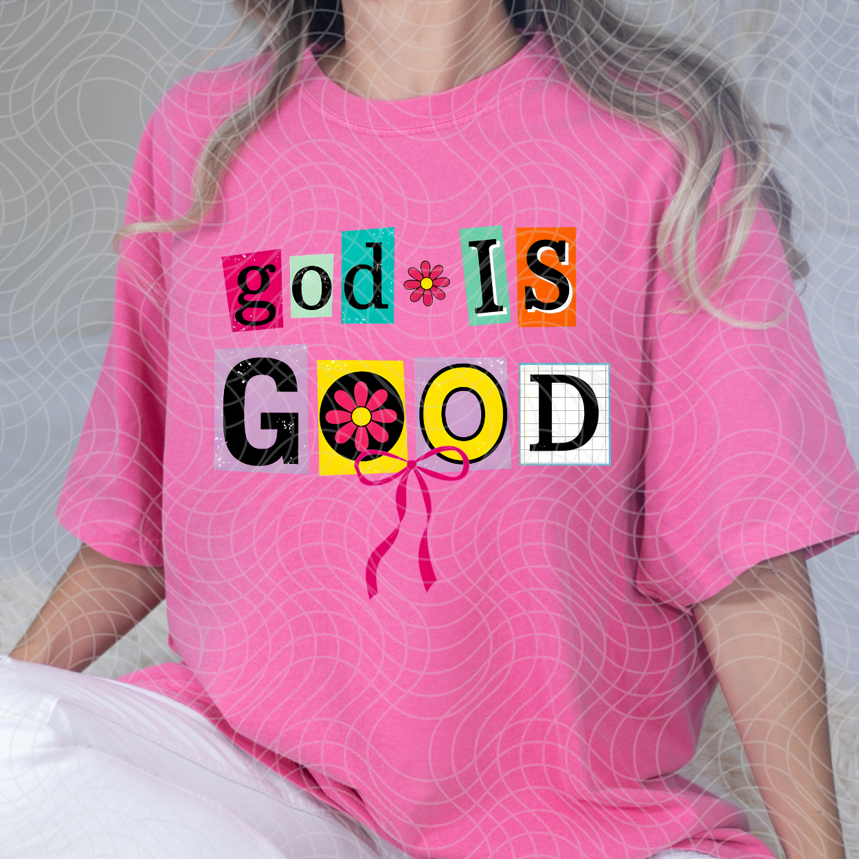 GOD IS GOOD - DTF TRANSFER