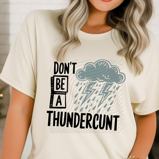 THUNDERCUNT COLOR - DTF TRANSFER