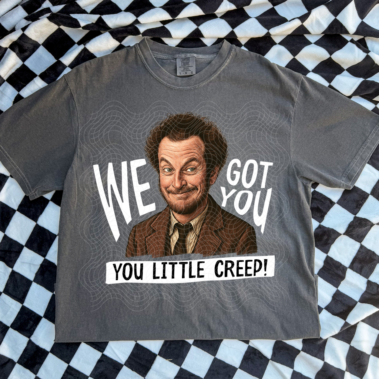 MARV WHITE TEXT - DTF TRANSFER