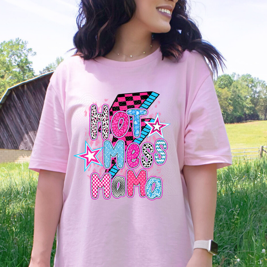 HOT MESS MAMA - DTF TRANSFER
