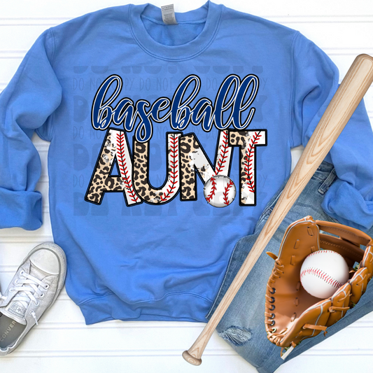 BASEBALL AUNT - DTF TRANSFER