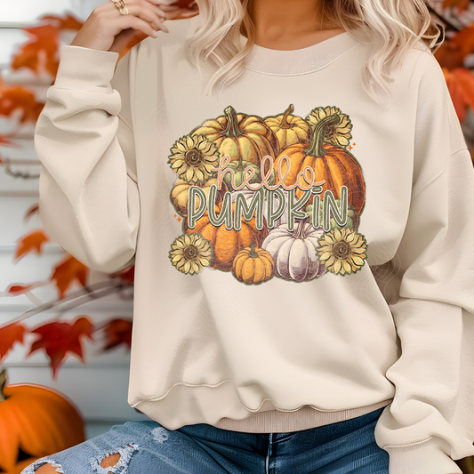 HELLO PUMPKIN - DTF TRANSFER