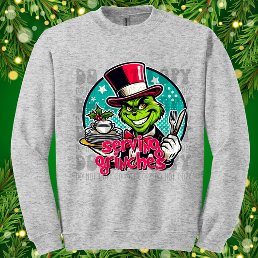 GREEN GUY WAITER - DTF TRANSFER