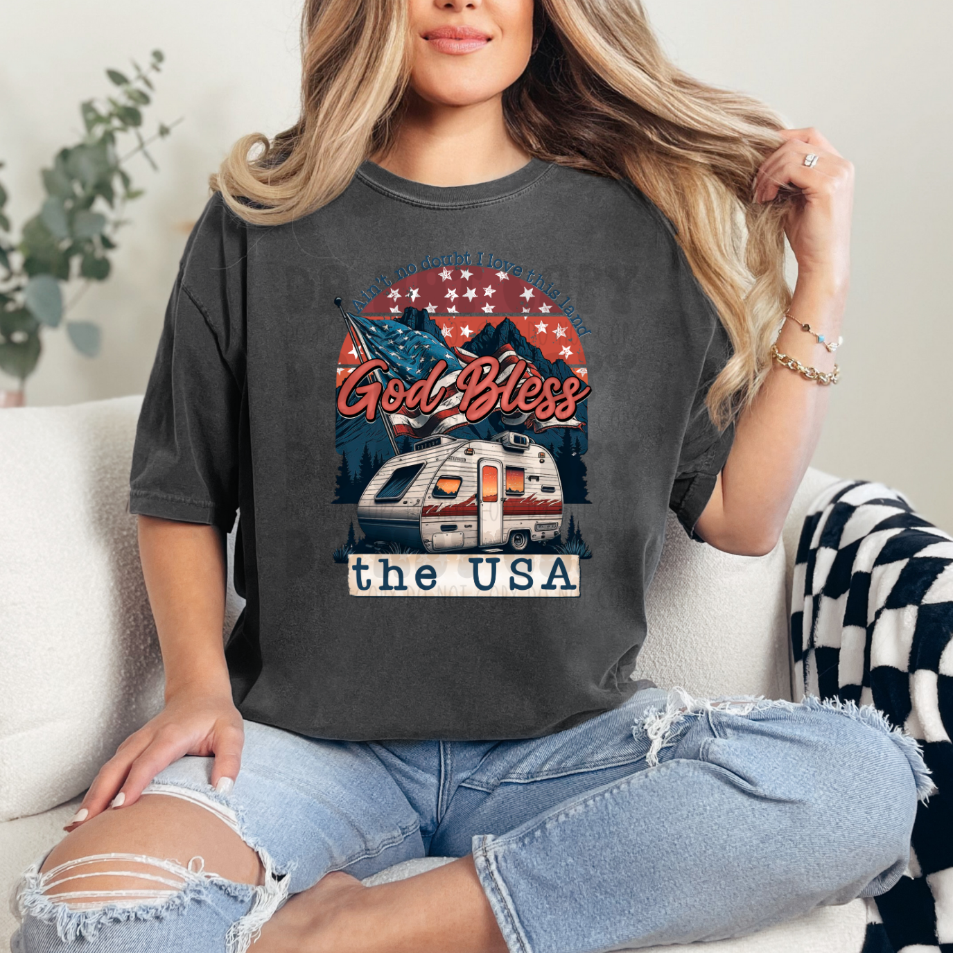 BLESS THE USA - DTF TRANSFER