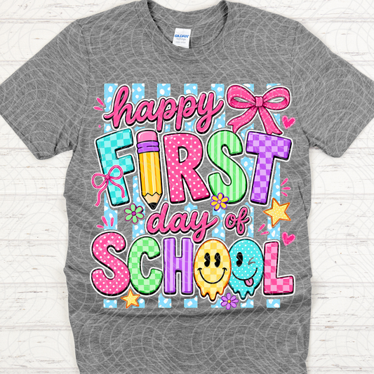 FIRST DAY OF SCHOOL - DTF TRANSFER