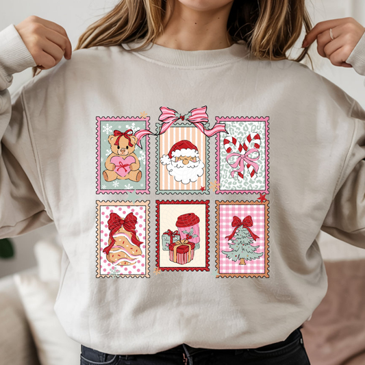 CHRISTMAS STAMPS - DTF TRANSFER