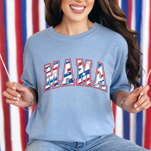 MAMA PATRIOTIC - DTF TRANSFER