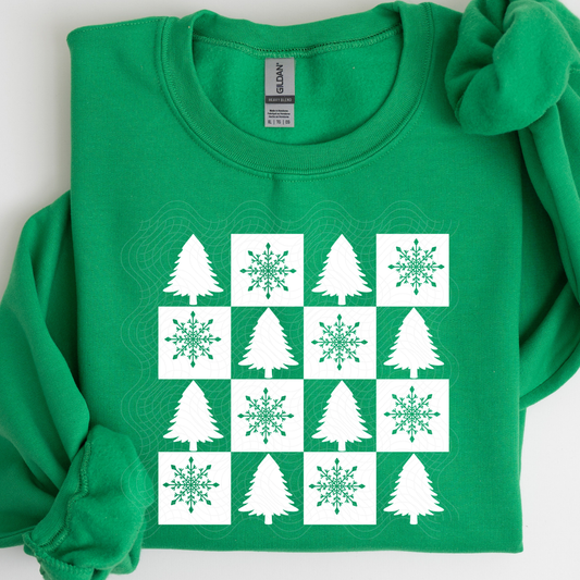 WHITE TREES - DTF TRANSFER