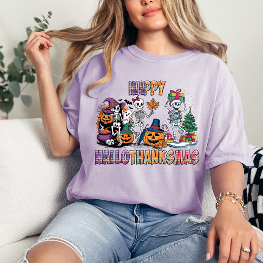 HALLOTHANKSMAS - DTF TRANSFER
