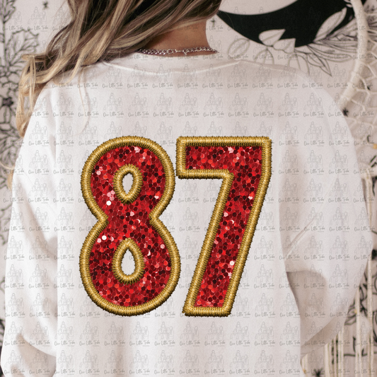 87 - FAUX SEQUINS - DTF TRANSFER