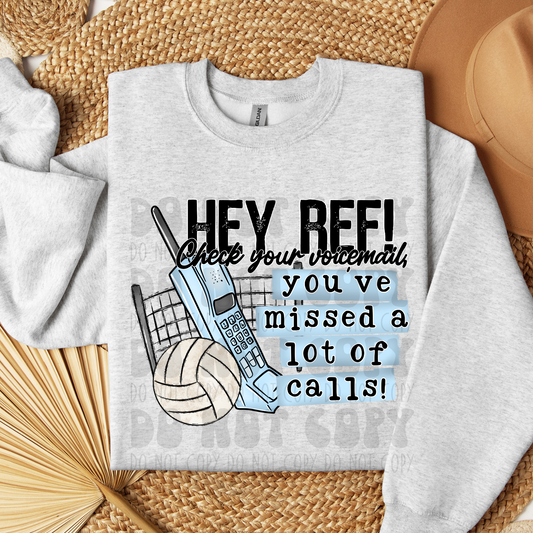 HEY REF, VOLLEYBALL - DTF TRANSFER