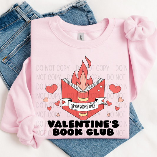 VALENTINE'S BOOK CLUB - DTF TRANSFER