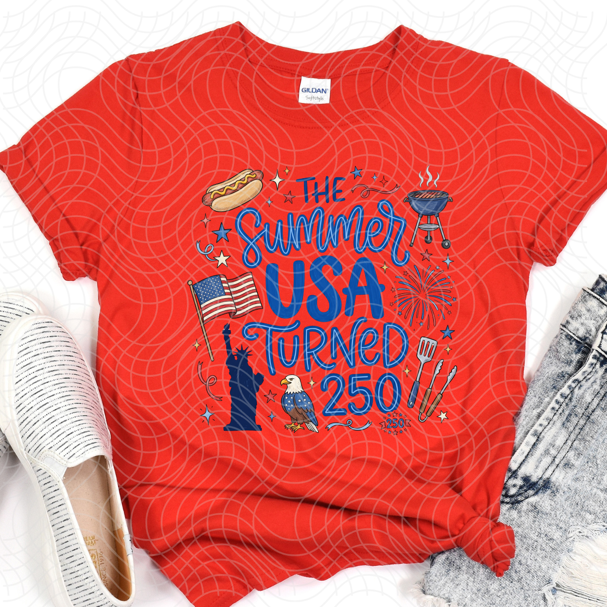USA TURNED 250 - DTF TRANSFER
