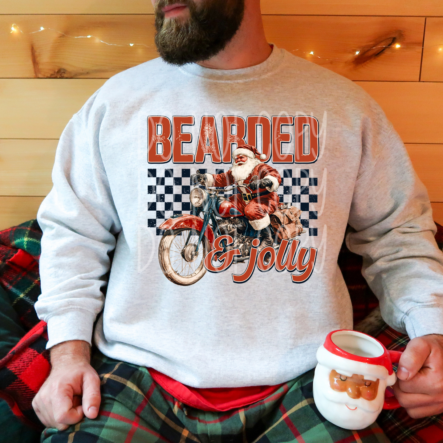 BEARDED AND JOLLY - DTF TRANSFER