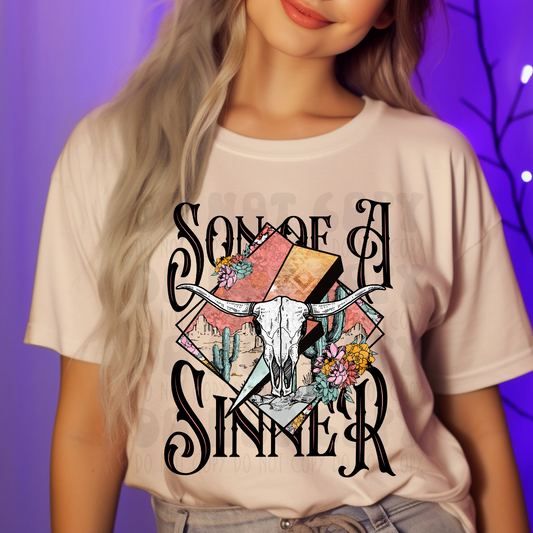 SON OF A SINNER - DTF TRANSFER