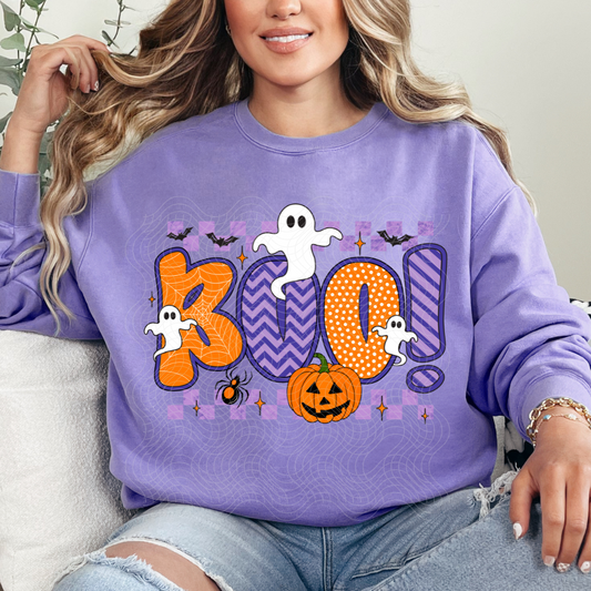 PURPLE BOO - DTF TRANSFER