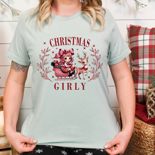 CHRISTMAS GIRLY - DTF TRANSFER