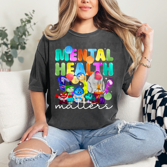 MENTAL HEALTH MATTERS WHT - DTF TRANSFER