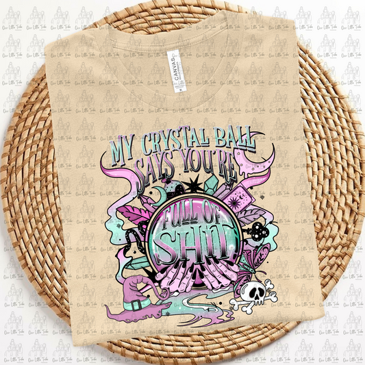 MY CRYSTAL BALL - DTF TRANSFER