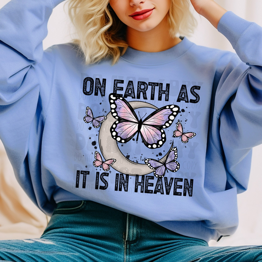 ON EARTH - DTF TRANSFER