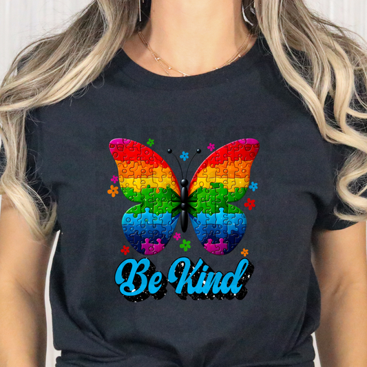BE KIND BUTTERFLY - DTF TRANSFER