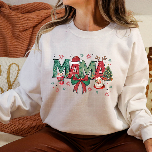 MAMA SANTA CLAUS - DTF TRANSFER